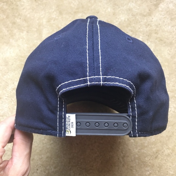 💋SOLD💋Husqvarna Blue, White & Gray Trucker Hat - Picture 4 of 8